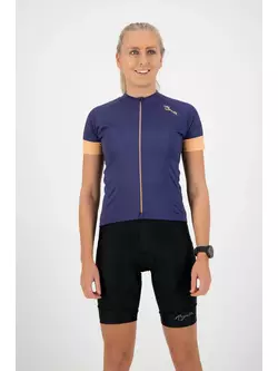 ROGELLI MODESTA women's cycling jersey, purple-orange