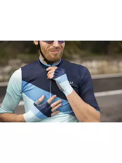 ROGELLI Men's cycling gloves KAI turquoise