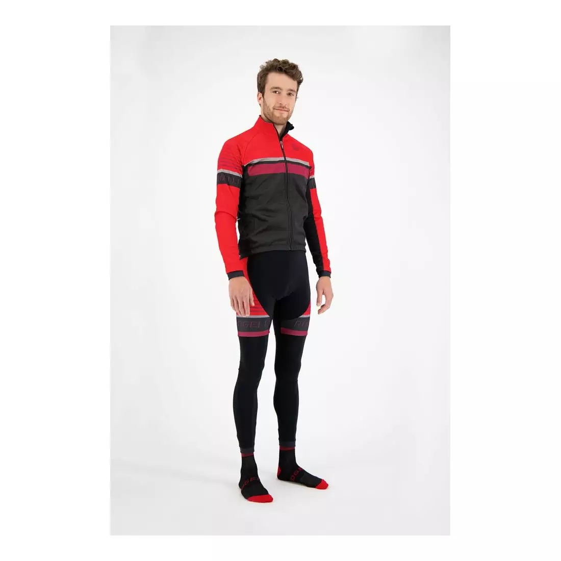 ROGELLI Men's cycling pants HERO red