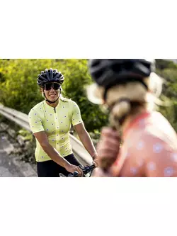 ROGELLI Women's cycling jersey DAISY yellow