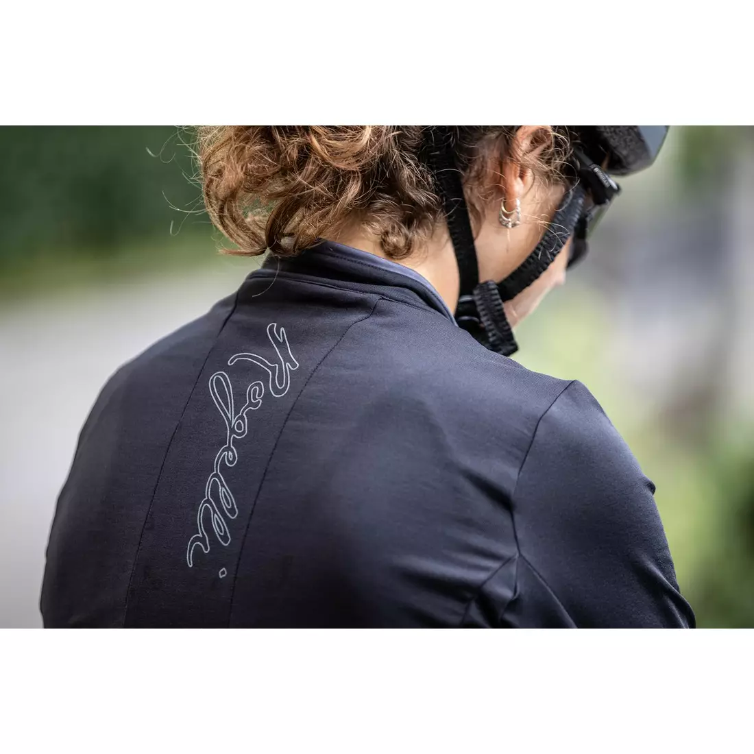 ROGELLI Women's cycling jersey ESSENTIAL - black