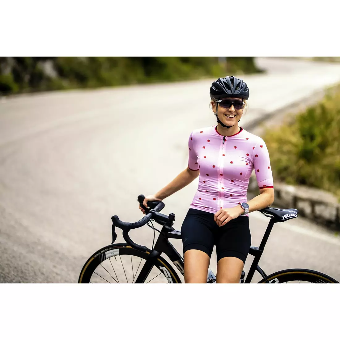 ROGELLI Women's cycling jersey FRUITY pink 