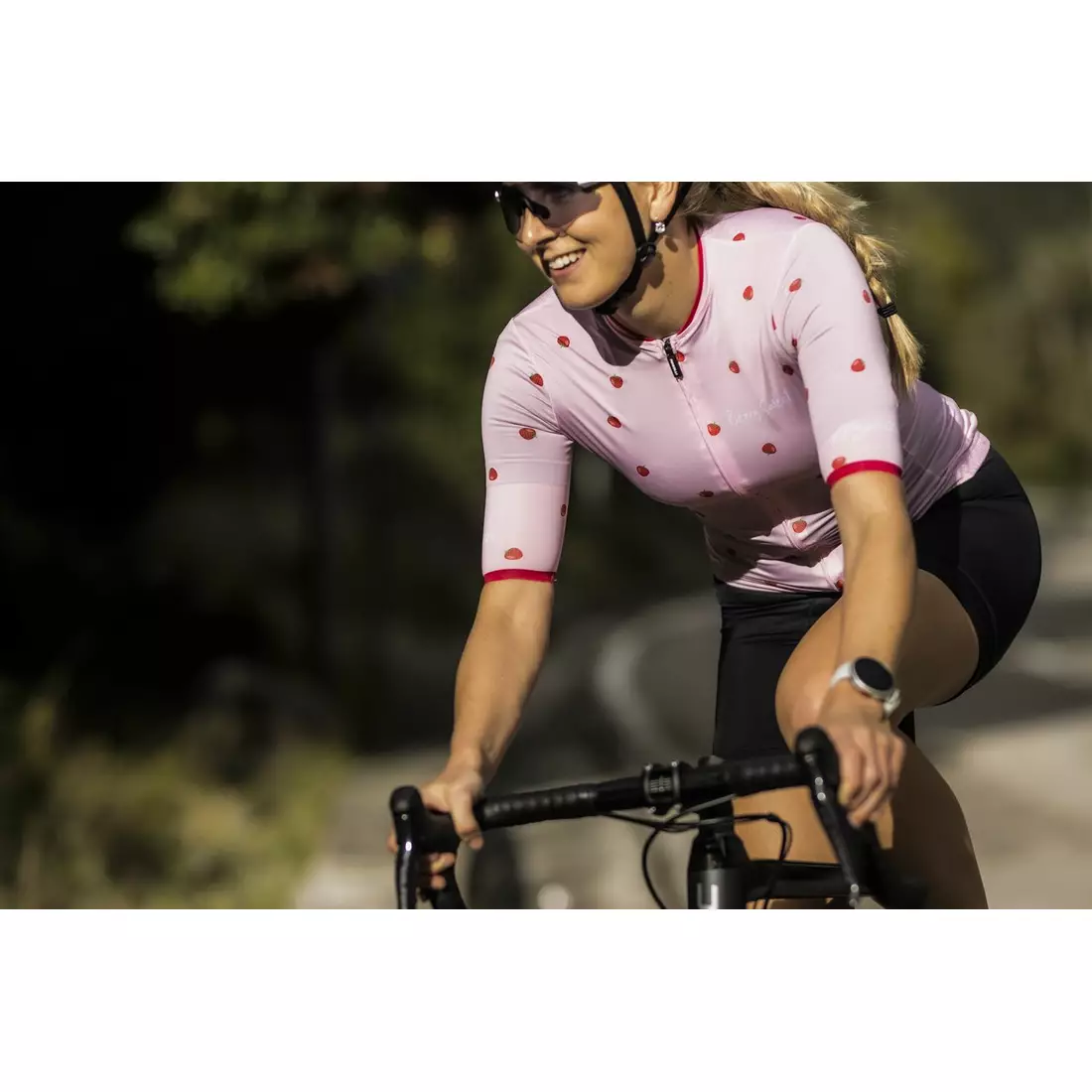 ROGELLI Women's cycling jersey FRUITY pink 