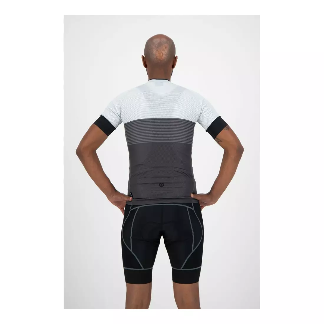 ROGELLI men's bicycle t-shirt BOOST black/white 001.117