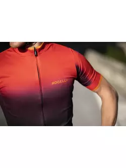 ROGELLI men's bicycle t-shirt HORIZON orange/red