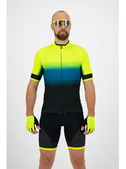 ROGELLI men's bicycle t-shirt HORIZON yellow/blue 001.416