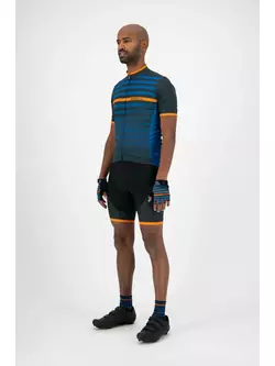 ROGELLI men's bicycle t-shirt STRIPE blue/orange 001.102