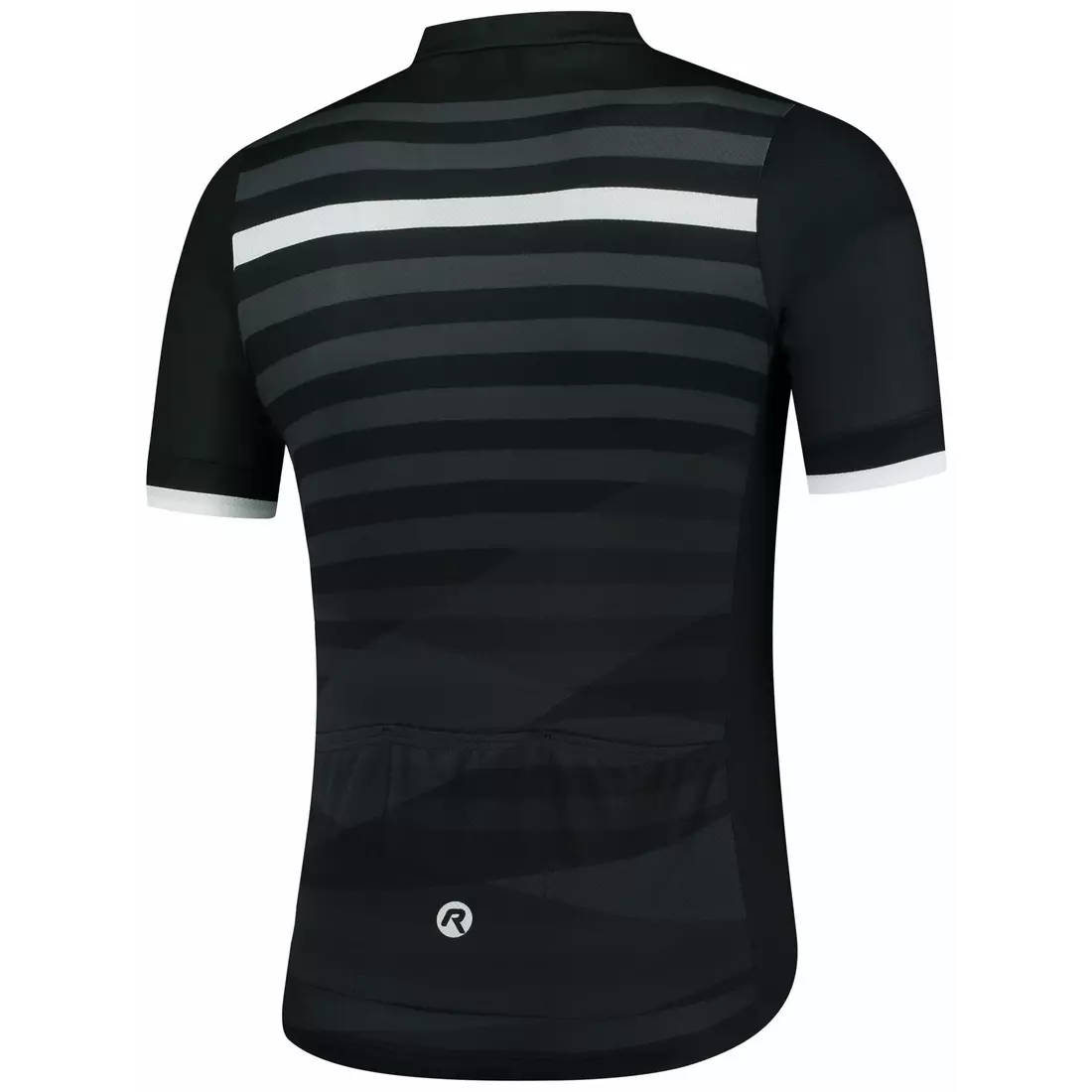 ROGELLI men's bicycle t-shirt STRIPE white/black 001.100