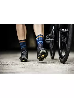 ROGELLI men's cycling socks STRIPE orange