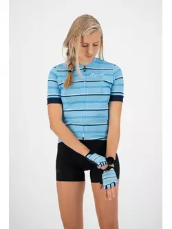 ROGELLI women's cycling gloves STRIPE blue