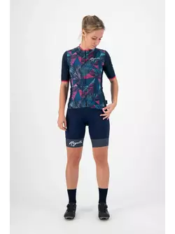 ROGELLI women's cycling jersey LEAF blue 010.085