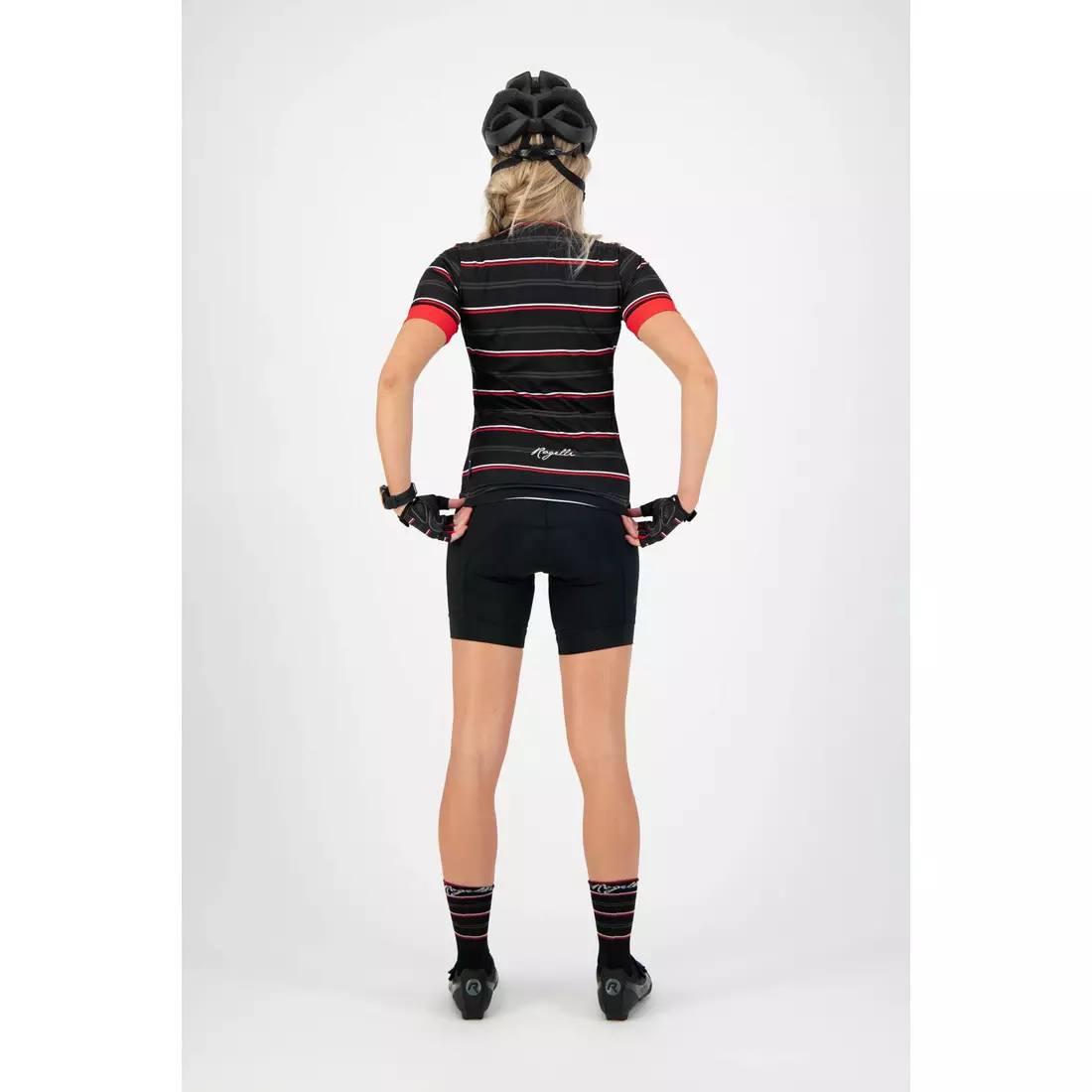 ROGELLI women's cycling jersey STRIPE black 010.146