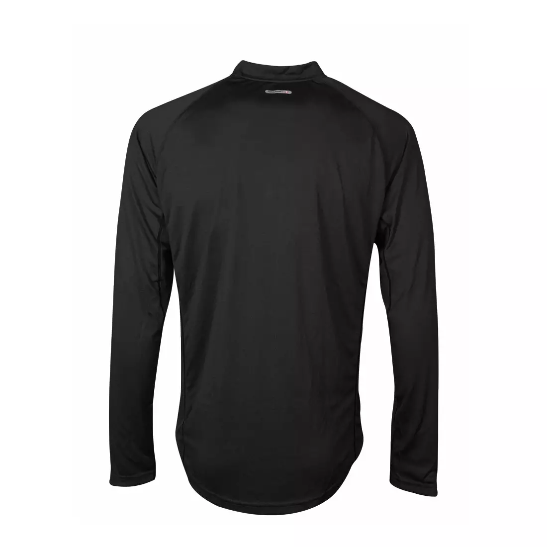 NEWLINE BASE ZIP SHIRT - men's running T-shirt D/R 14370-060