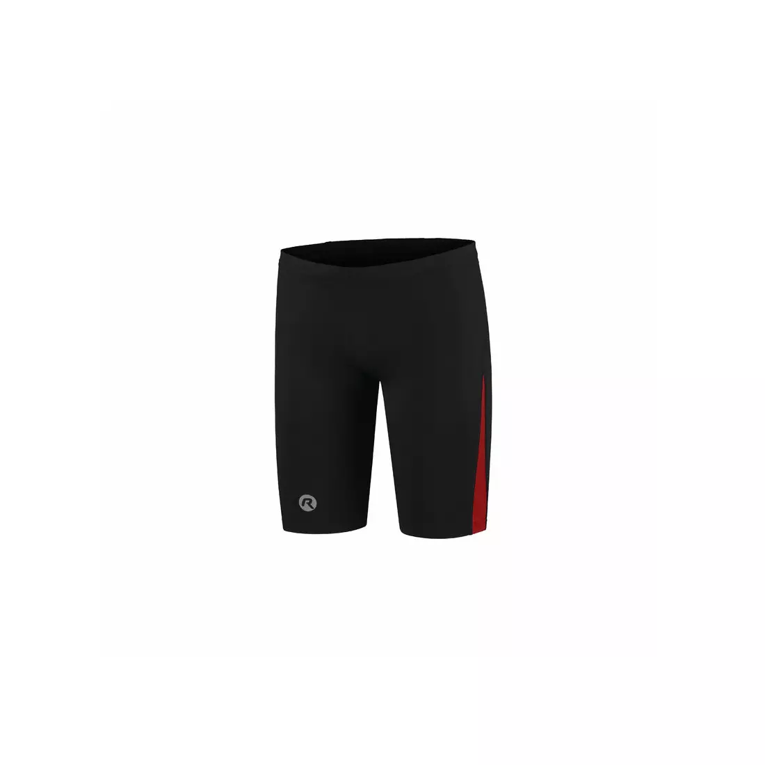 ROGELLI  RUN DIXON - men's sports shorts, black and red