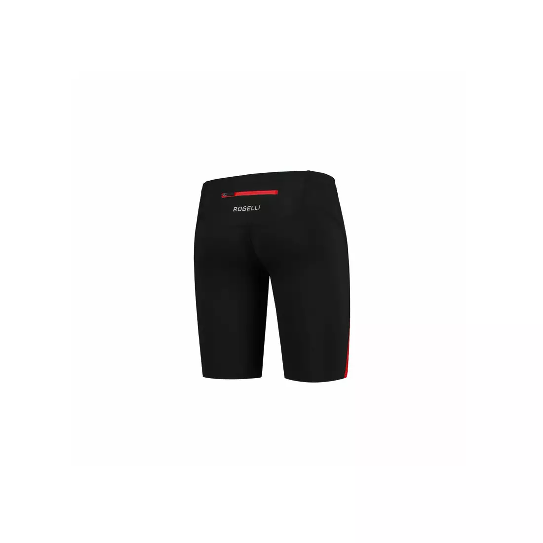 ROGELLI  RUN DIXON - men's sports shorts, black and red