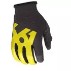 661 cycling gloves COMP black/yellow long finger