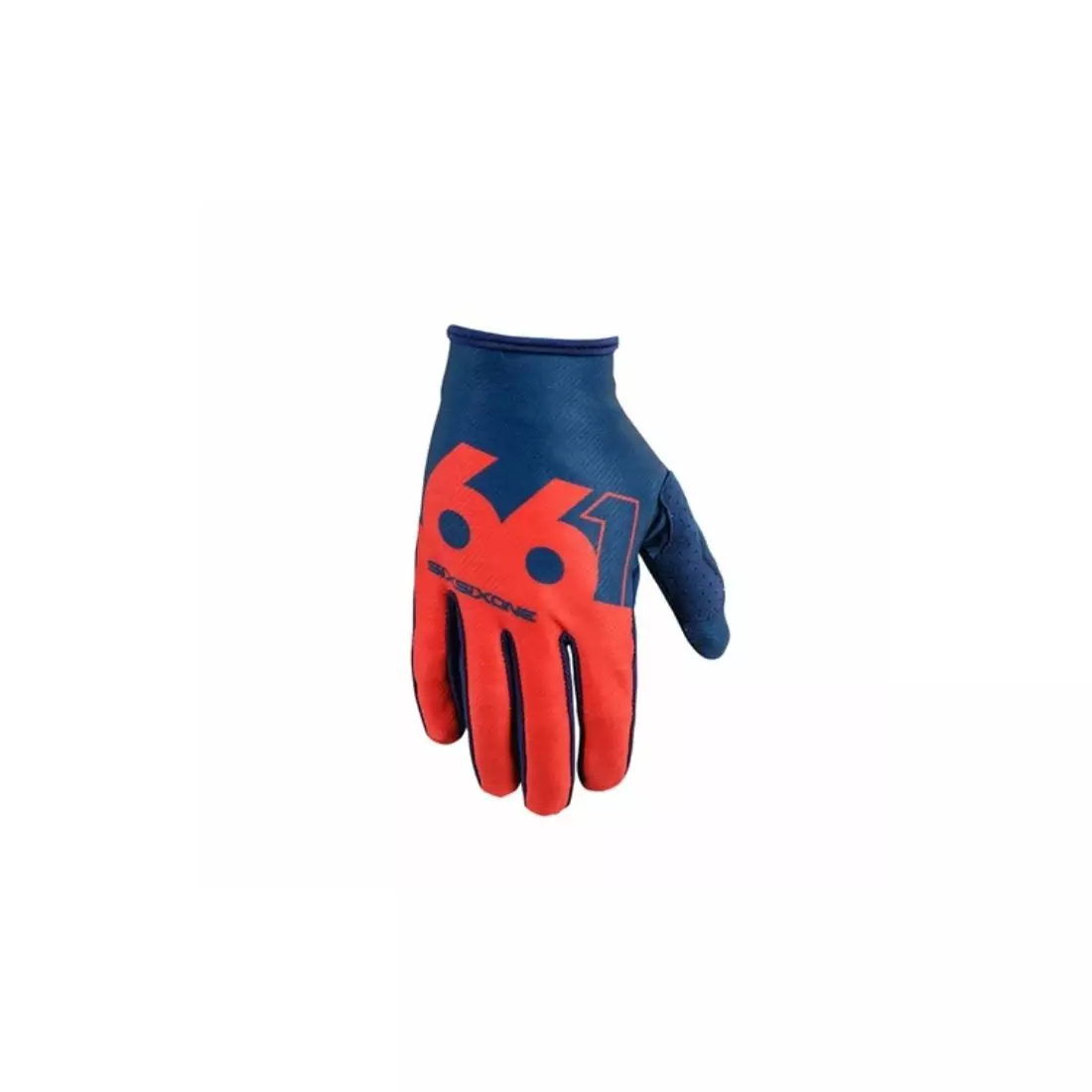 661 cycling gloves COMP navy/red long finger