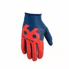 661 cycling gloves COMP navy/red long finger
