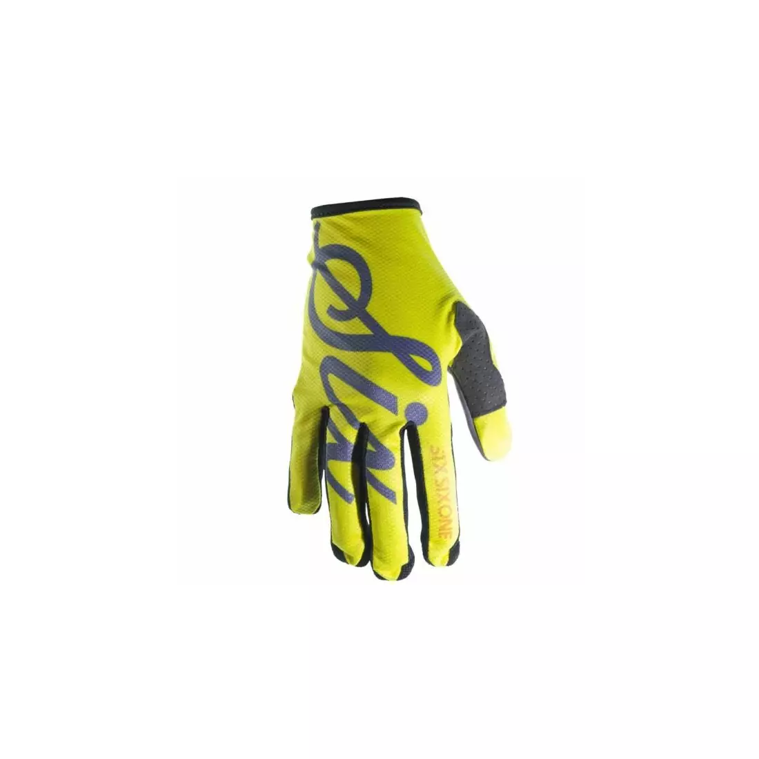 661 cycling gloves COMP yellow long finger