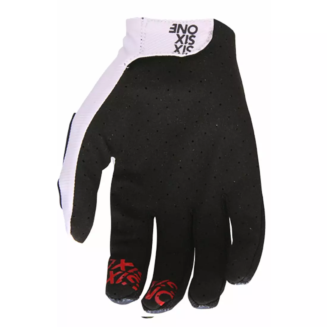 661 cycling gloves RAJI black and white