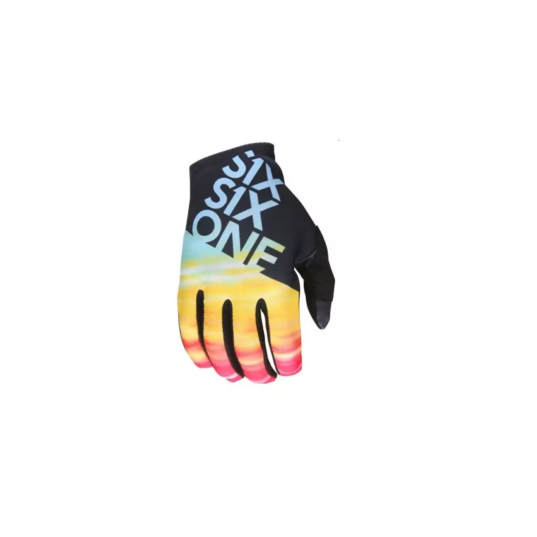 661 cycling gloves RAJI long finger tie dye