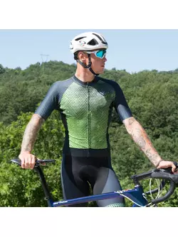 BIEMME men's cycling jersey PORDOI black green