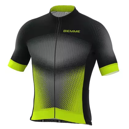 Biemme men's cycling jersey ZONCOLAN black-green