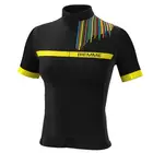 Biemme women's cycling jersey CAUBERG LADY black and yellow