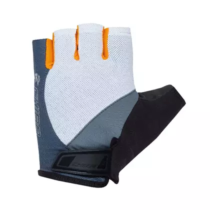 CHIBA SPORT PRO cycling gloves, white-grey 3040218