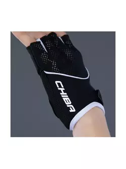 CHIBA cycling gloves LADY GEL black white