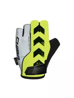 CHIBA cycling gloves SAFETY REFLEX yellow