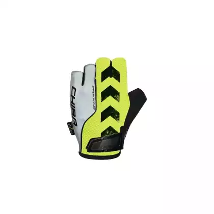 CHIBA cycling gloves SAFETY REFLEX yellow