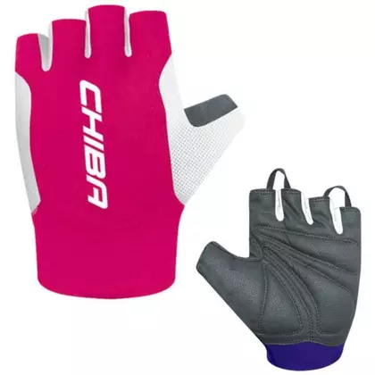 CHIBA road cycling gloves MISTRAL pink 3030420P-2