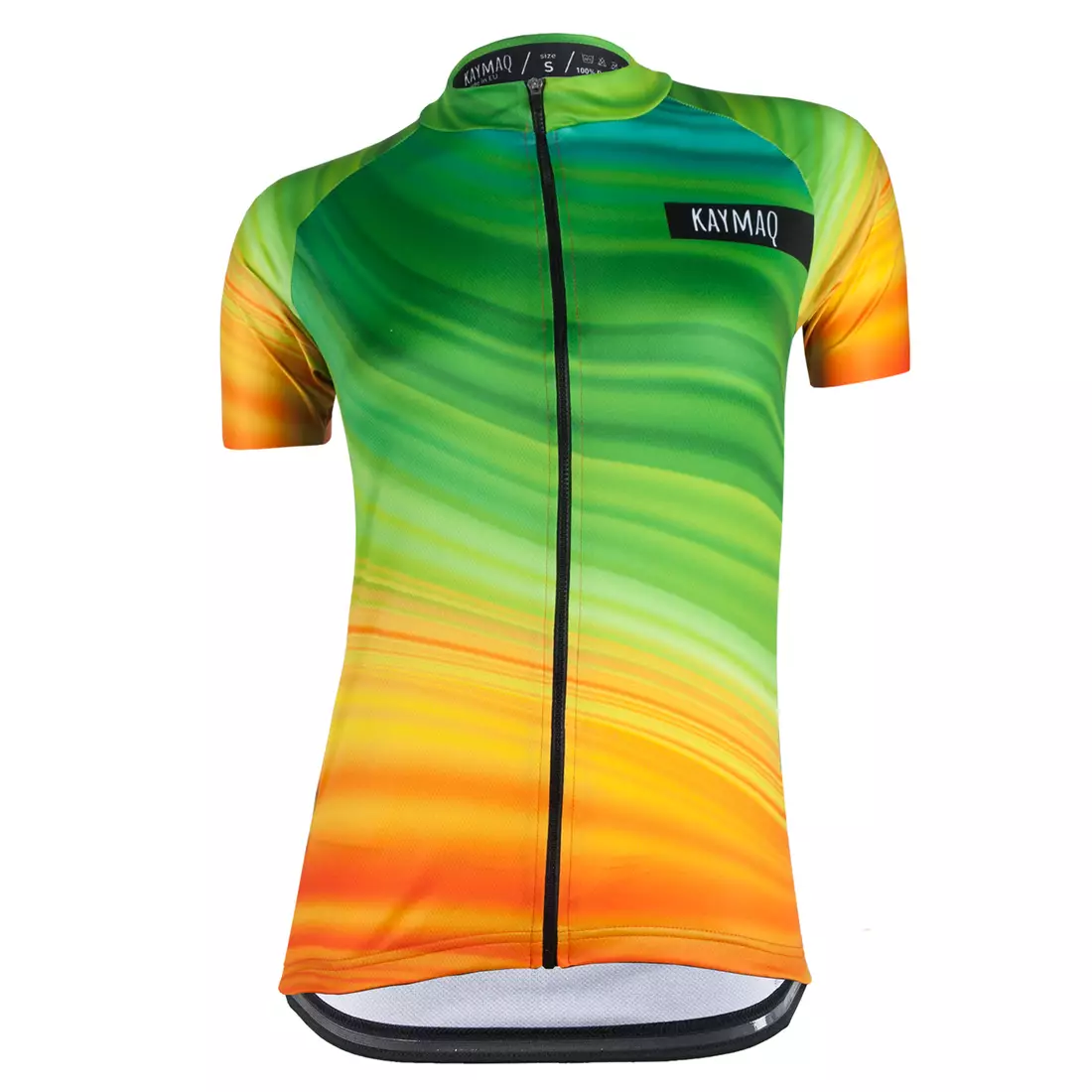 KAYMAQ DESIGN W18 Women's cycling short sleeve jersey