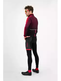 ROGELLI SS21 spodnie rowerowe FUSE czerwone XL 002.070.XL