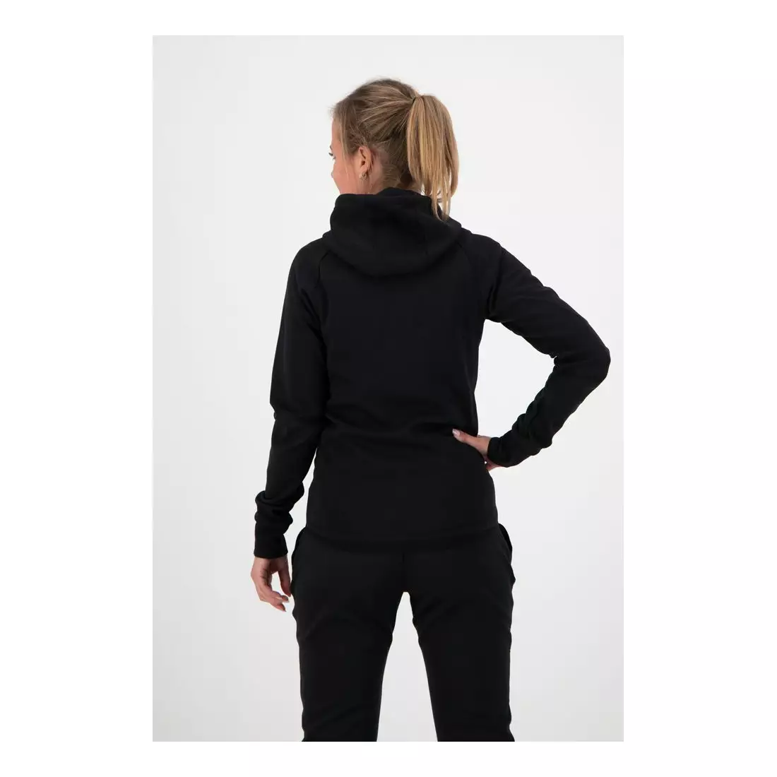 ROGELLI Women's hooded sweatshirt TRAINING black