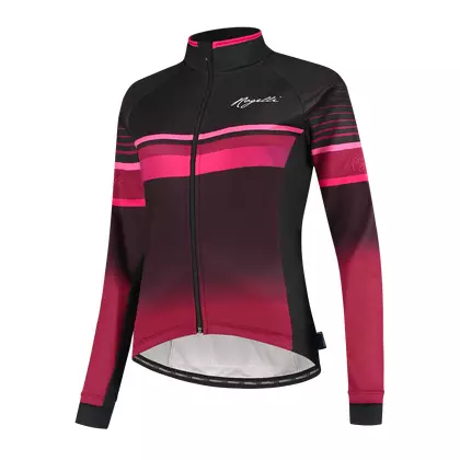 ROGELLI Women's winter cycling jacket IMPRESS maroon