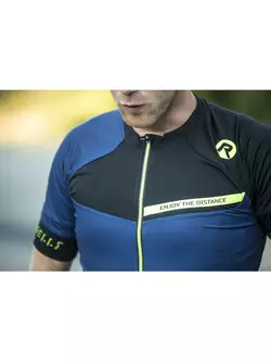 ROGELLI bicycle jersey CONTENTO, blue yellow, 001.085