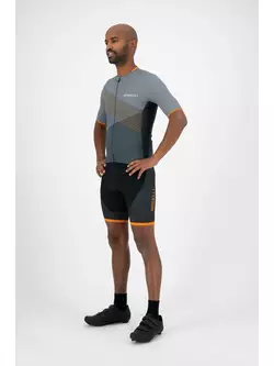 ROGELLI men's bicycle t-shirt SPIKE grey/orange 001.337