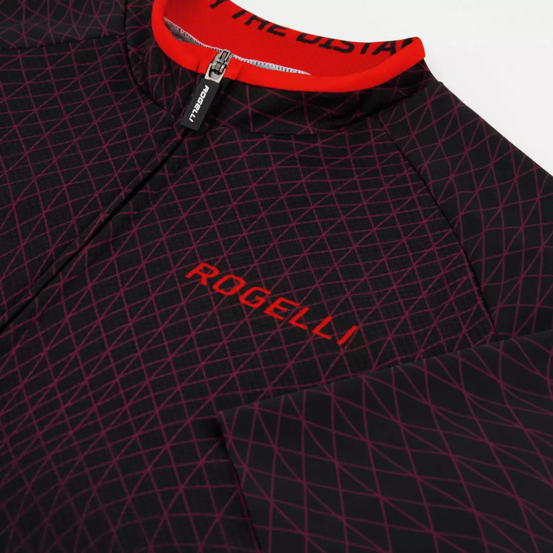 ROGELLI men's bicycle t-shirt WEAVE black/red 001.332