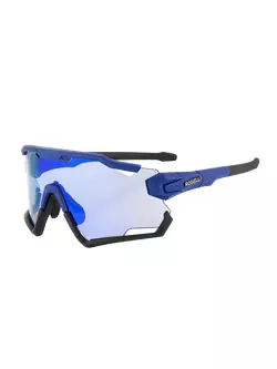 ROGELLI sports glasses with replaceable lenses SWITCH blue