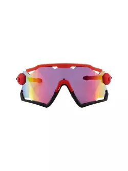 ROGELLI sports glasses with replaceable lenses SWITCH red