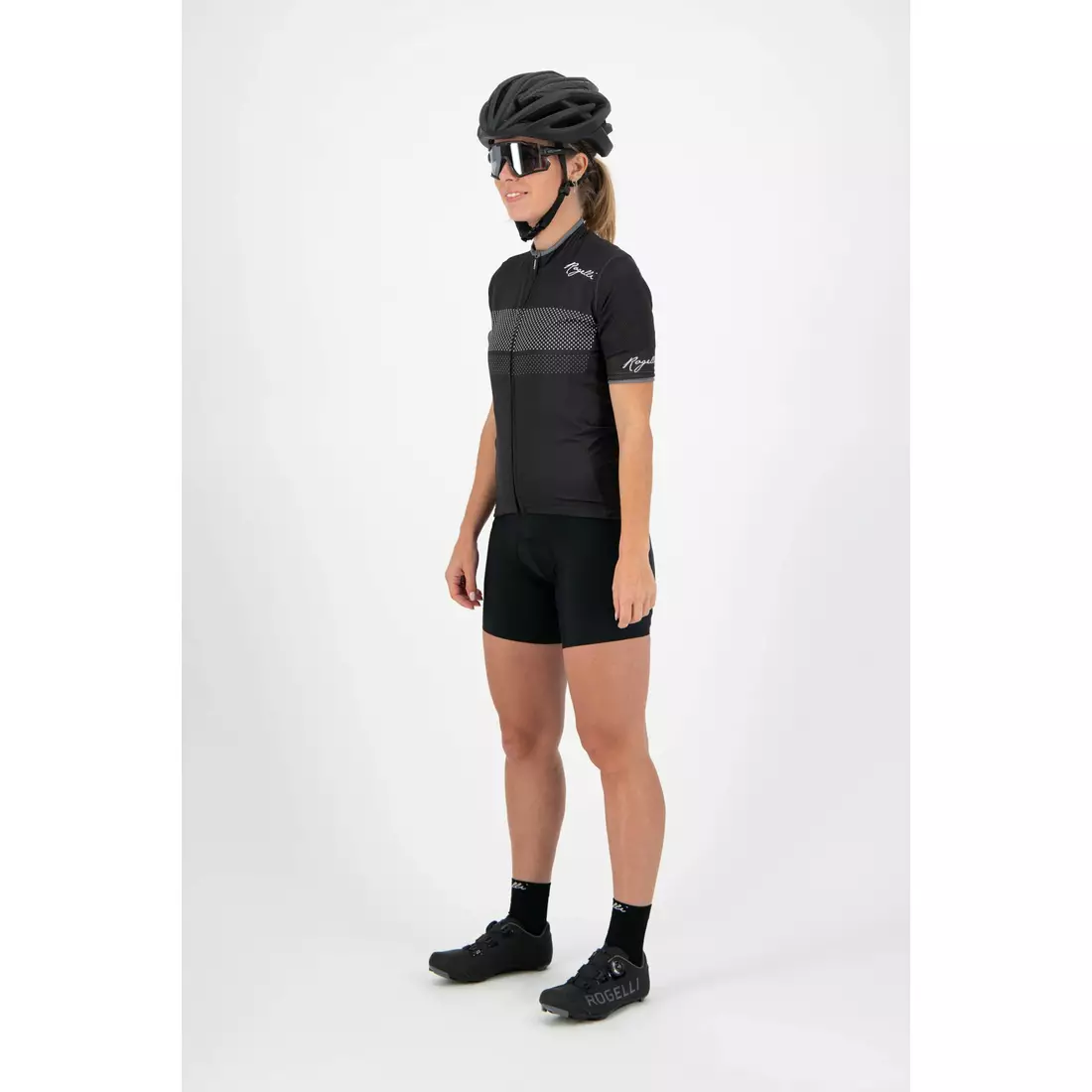 ROGELLI women's cycling jersey PURPOSE black 010.088