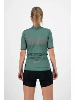 ROGELLI women's cycling jersey PURPOSE green 010.089