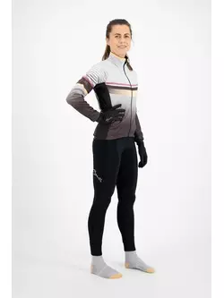 ROGELLI women's cycling pants with braces NERO black