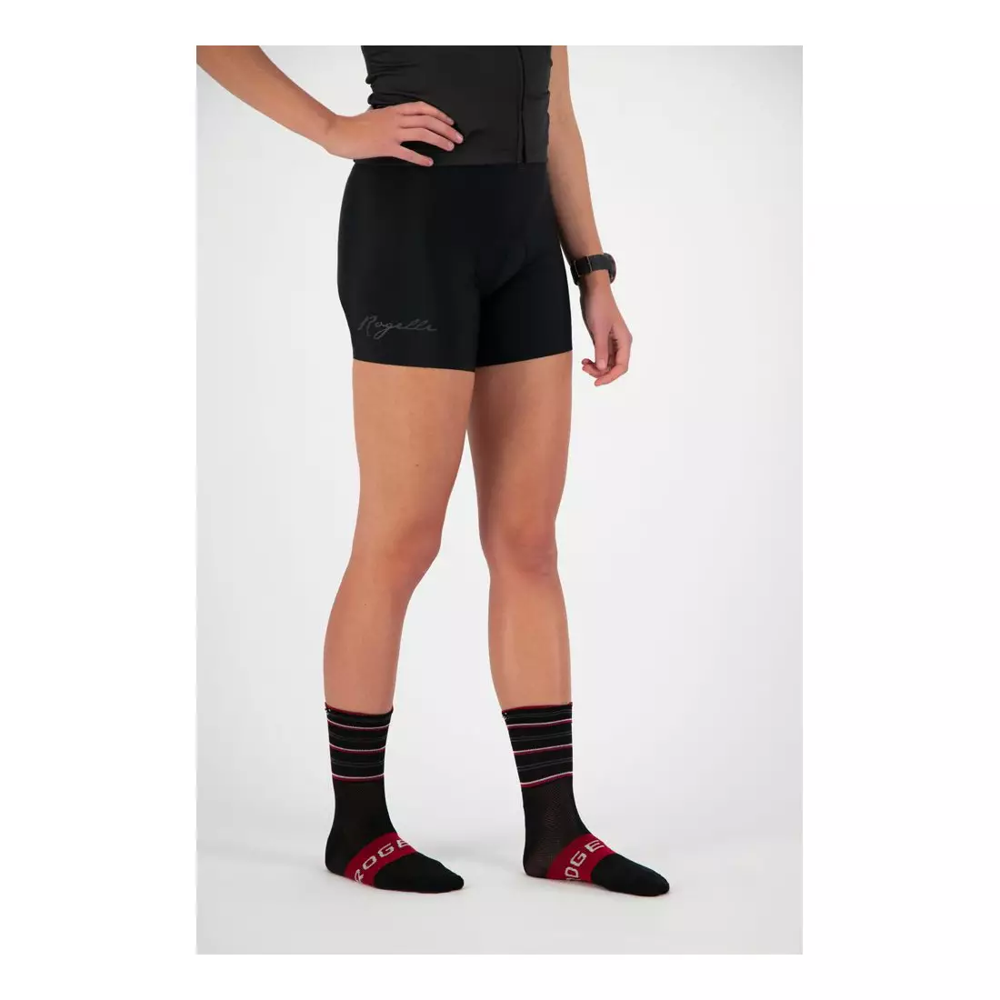 ROGELLI women's cycling socks STRIPE red
