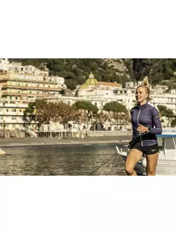 ROGELLI women's running sweatshirt INDIGO Violett