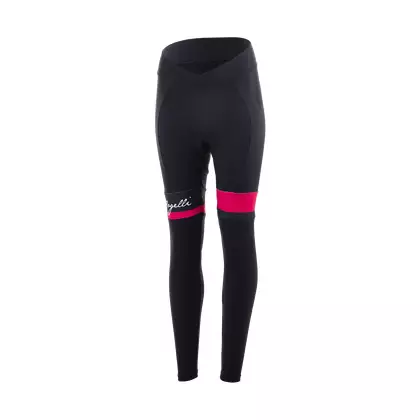 ROGELLI women's winter cycling pants SELECT black/pink
