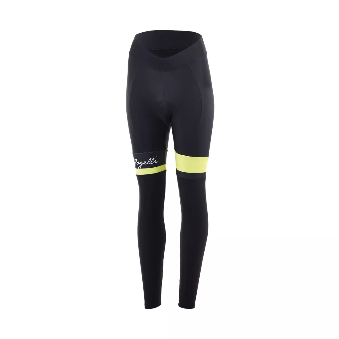 ROGELLI women's winter cycling pants SELECT black/yellow