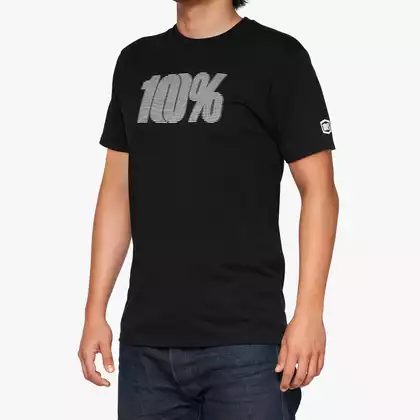 100% DEFLECT men's sports t-shirt, black